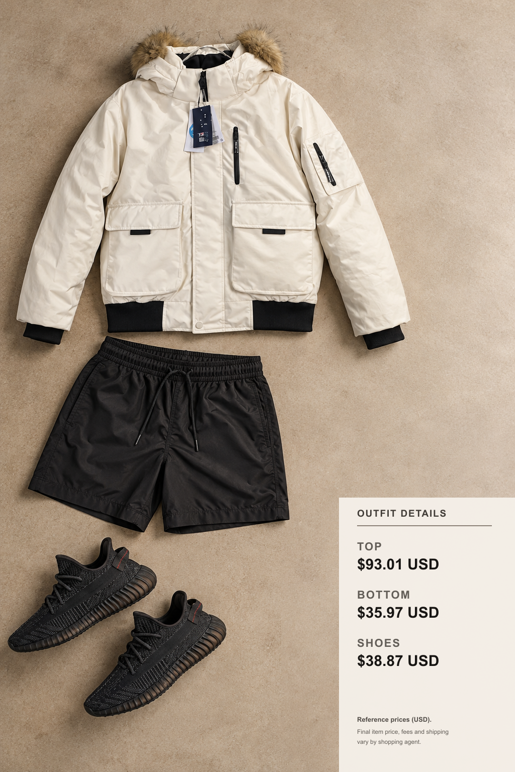 Canada Goose: 3 Fall-Winter Layering Plans outfit 2 editorial flat lay for fashionreps
