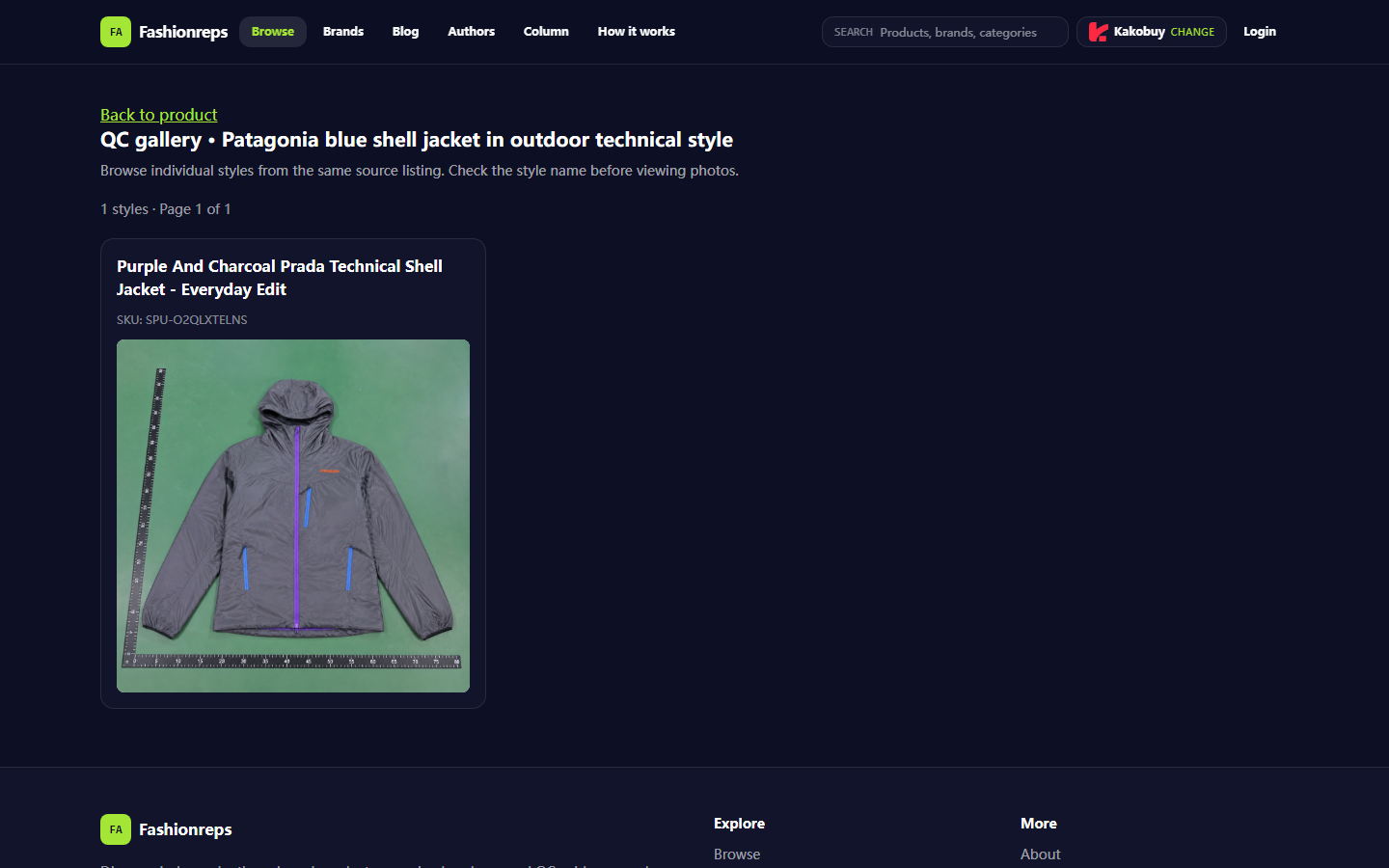 Patagonia Jacket Shipping Costs: Size and Destination