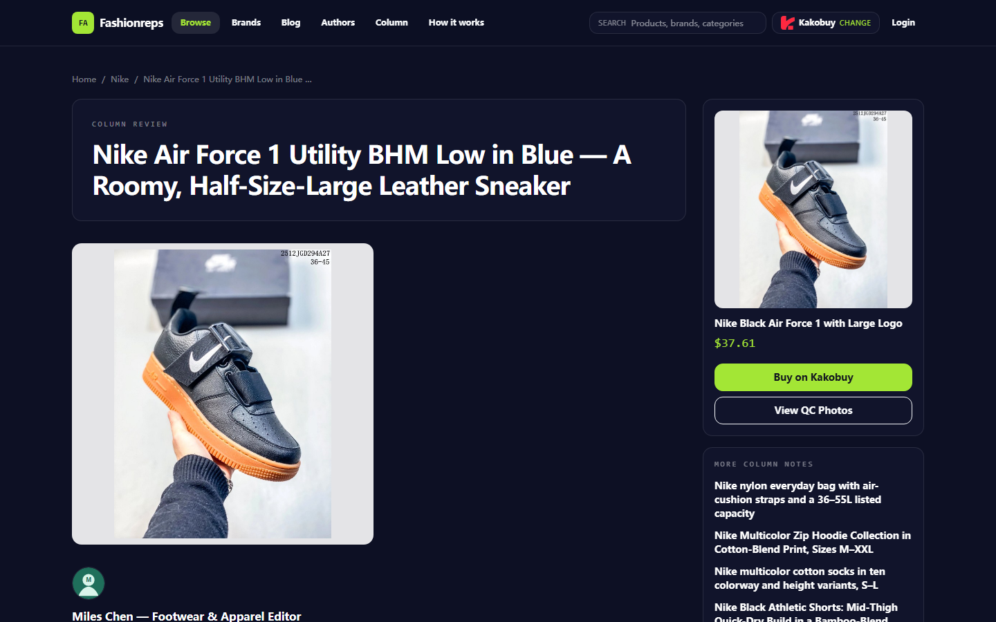 Nike Winter Shoes: Size and Commute Checks
