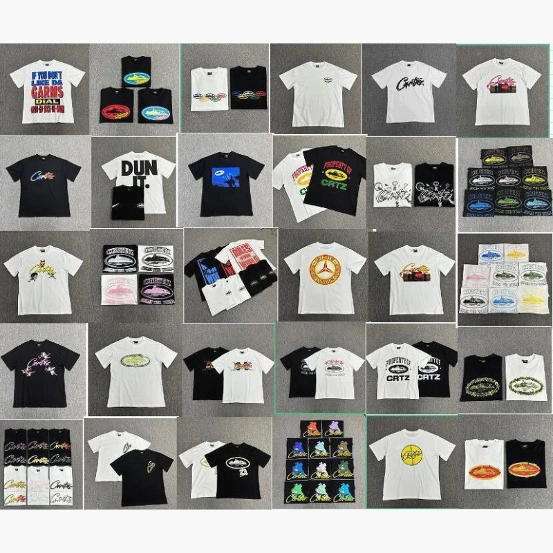 Corteiz Graphic Print Multicolor T-Shirt Collection Review: 3D Lettering Tees Bench-Tested