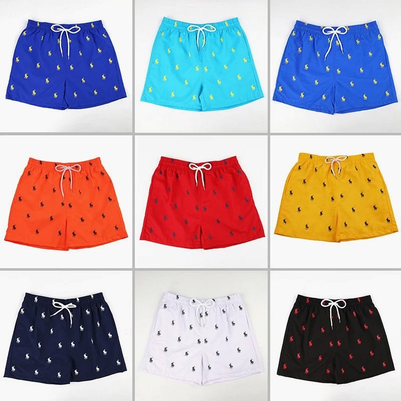 Polo Ralph Lauren Multicolor Shorts Review: Bench Numbers on a $6.27 Polyester Beach Short